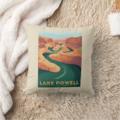 パウエル湖 | アリゾナ&ユタ クッション (ブランケット)
