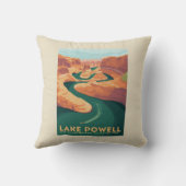 パウエル湖 | アリゾナ&ユタ クッション (裏面)