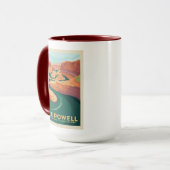 パウエル湖 | アリゾナ&ユタ マグカップ (正面左)