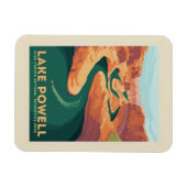 パウエル湖 | アリゾナ&ユタ マグネット (横)