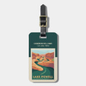 パウエル湖 | アリゾナ&ユタ ラゲッジタグ (正面縦)