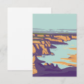 パウエル湖 エンクロージャーカード (正面/裏面)