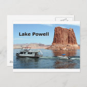 パウエル湖（キャプション） ポストカード (正面/裏面)