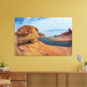 パウエル湖 キャンバスプリント (インサイチュ (リビング))