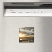 パウエル湖AZ日没 マグネット (インサイチュ (食洗機))