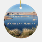 パウエル湖AZ – ユタ縁ど旅行オーナメント セラミックオーナメント (裏面)