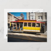 パウエル通りケーブルカー ポストカード (正面/裏面)