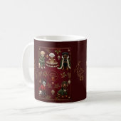 パウサムクリスマス コーヒーマグカップ (正面左)