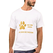 パウサム フレンズ ゴールデンレトリバー Tシャツ