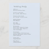 パウスタイリッシュンダーブモダンルー結婚ト プログラム (裏面)