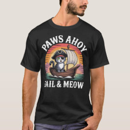 パウス・アホイ セイル&ミャオ Tシャツ