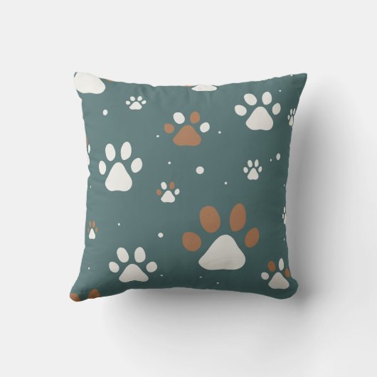 パウズ16x16 クッション (裏面)