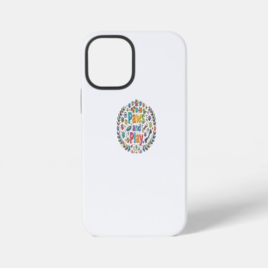 パウズ アンド プレイ iPhoneケース (裏面)