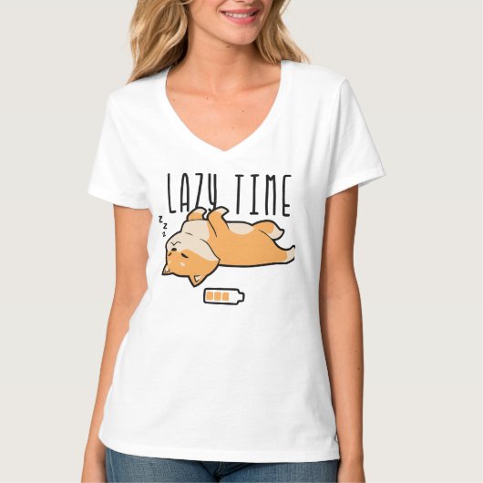 パウズ、ズズ、そして子犬の夢 Tシャツ (正面)
