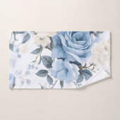 パウダモダンーエレガントブルーネイビー バスタオルセット (ハンドタオル)