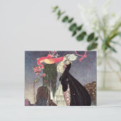 パウダーとクリノリンカイニールセンで ポストカード (スタンド正面)