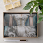 パウダーウィッグのシャーロッテロココデコペフランスのージ 薄葉紙 (ギフト)