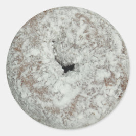 パウダースガードーナツ丸い光沢シール ラウンドシール