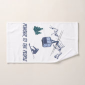 パウダートザピープルスキーリゾート ハンドタオル (ハンドタオル)