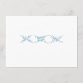 パウダーブルーのトワルドジュワイ ウェディングの詳細 封入 エンクロージャーカード (裏面)