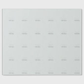 パウダーブルーのバプテスズロザリオ ラッピングペーパー (フラット)