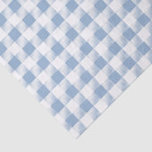 パウダーブルーの白い格子模様 薄葉紙 (詳細)
