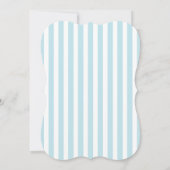 パウダーブルーグレー航海の結婚式招待状 招待状 (裏面)