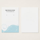 パウダーブルースワールカスタムリング表示カード (正面&裏面)