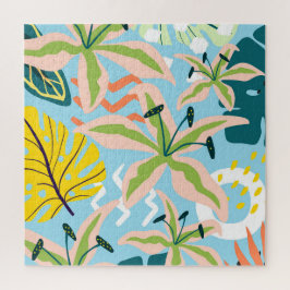 パウダーブルーフローラ ジグソーパズル