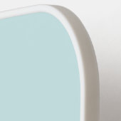 パウダーブルーモノグラムピックボールパドル名付き ピックルボールラケット (左詳細)