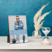 パウダーブルー卒業写真 フォトプラーク (側面)