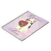 パウダープフハートママ ノートブック (左側)