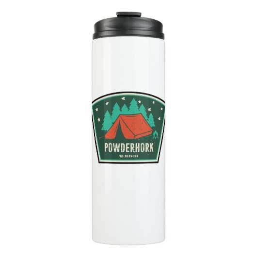 パウダーホルンウィルダネスコロラドキャンピング タンブラー (正面)