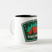 パウダーホルンウィルダネスコロラドキャンピング ツートーンマグカップ (正面左)