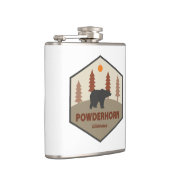 パウダーホルンウィルダネスコロラドベア フラスク (右)