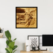 パウダーモンキーUSSポーニー1862 ポスター (ホームオフィス)