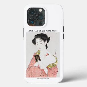 パウダ日本のーを塗る女性 – Goyo Hashiguchi iPhone 13 Proケース