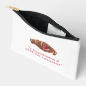 パウチバッグ- il buongiorno si vedal croissant アクセサリーポーチ (見開き)