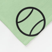 パウパーソナライズされたプリントとボーンドッグ毛布 フリースブランケット (角)