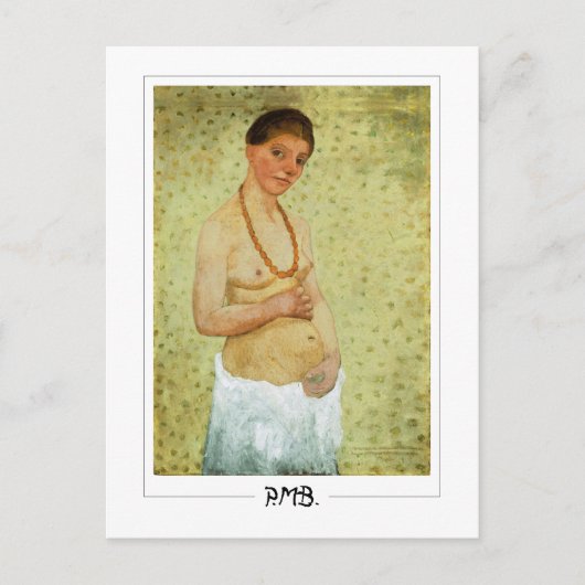 パウラ・モーデアゾーン・ベッカー #1 - 美術 ポストカード (正面)