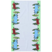 パウルブニャンとバベのテーブルクロス テーブルクロス (正面)