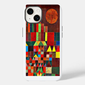 パウル・クレーのアート: 城と太陽, クレーの絵画 iPhone 14ケース