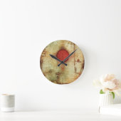 パウル・クレーの広告のMarginemの絵画 ラウンド壁時計 (ホーム)