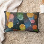 パウル・クレーの抽象的概念の枕 ランバークッション (ブランケット)