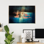 パウル・クレーの絵画「航海者たち」 ポスター (ホームオフィス)