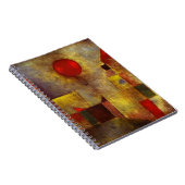 パウル・クレーの赤い気球のノート ノートブック (右側)