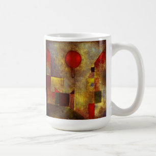 パウル・クレーの赤い気球のマグ コーヒーマグカップ