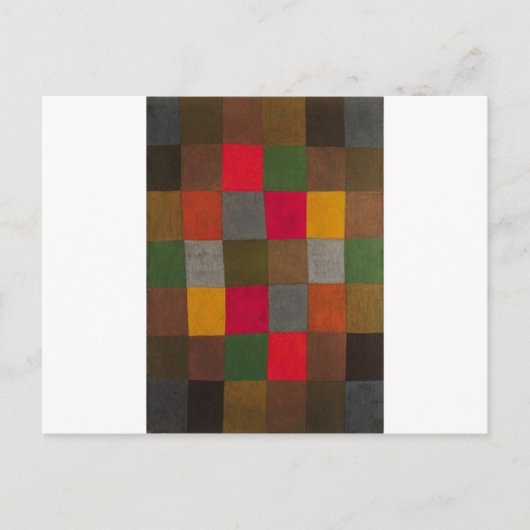 パウル・クレー著新しい調和 ポストカード (正面)