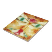 パウル・クレー著猫そして鳥 タイル (側面)