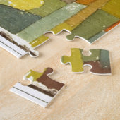 パウル・クレー著Kairouan式の ジグソーパズル (側面)